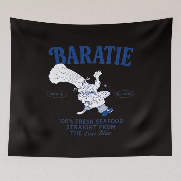 Item preview, BARATIE Chef Fresh Seafood East Blue Cartoon Art designed and sold by Hector-Studio.