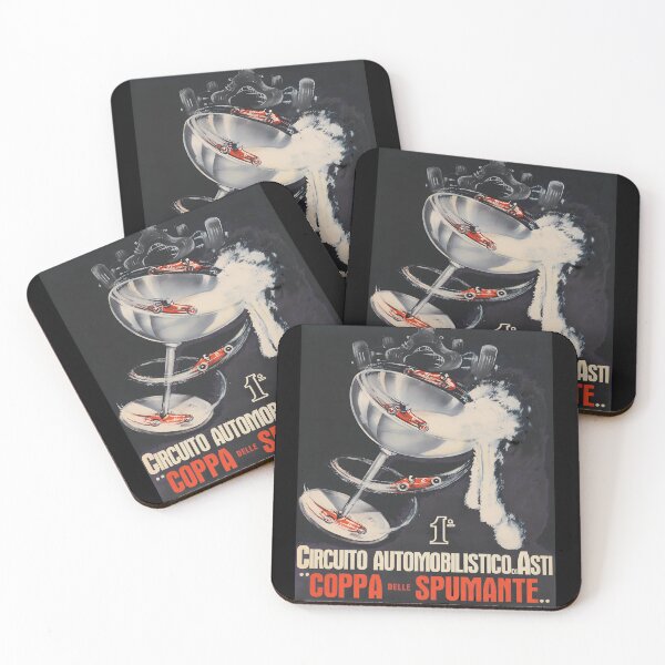 Item preview, Coppa Della Spumante 1946 Vintage Race Poster designed and sold by EMRYOBERTSON.