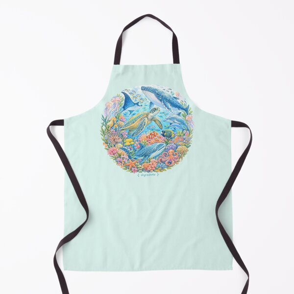 Item preview, Ocean Life Coral Reef Kingdom Circle designed and sold by Skyrocketz.