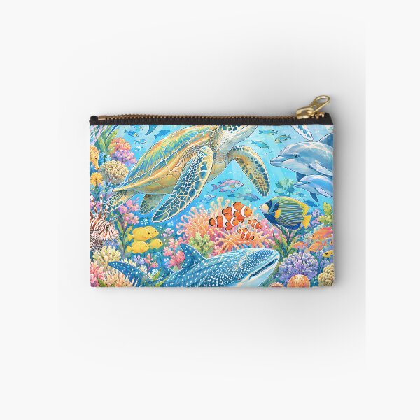 Item preview, Ocean Life Coral Reef Kingdom Circle designed and sold by Skyrocketz.