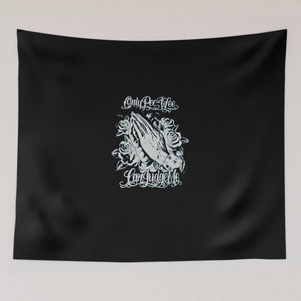 Item preview, Praying Hands Tattoo Art Only God Can Judge Me Graphic designed and sold by DarleneBauch.