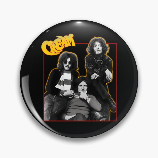 Item preview, Cream Band Eric Clapton Vintage Psychedelic Rock designed and sold by Biscuteny.