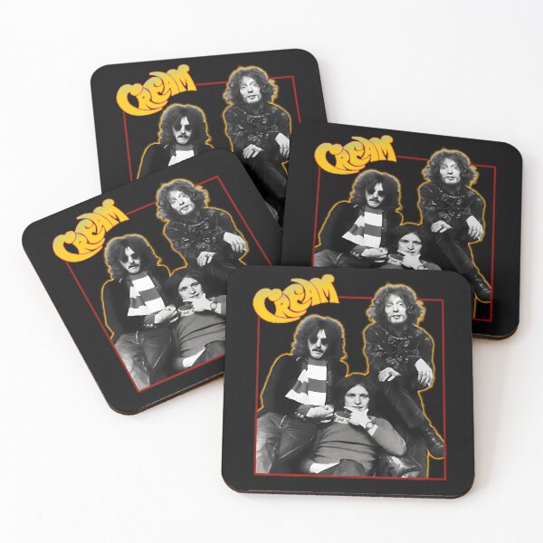Item preview, Cream Band Eric Clapton Vintage Psychedelic Rock designed and sold by Biscuteny.