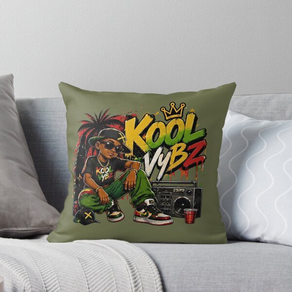Item preview, Kool Vybz Urban Reggae Streetwear Kid with Boombox and Crown Graphic designed and sold by digitalbob60.