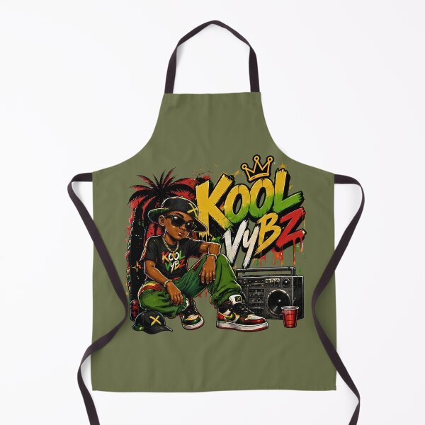 Item preview, Kool Vybz Urban Reggae Streetwear Kid with Boombox and Crown Graphic designed and sold by digitalbob60.