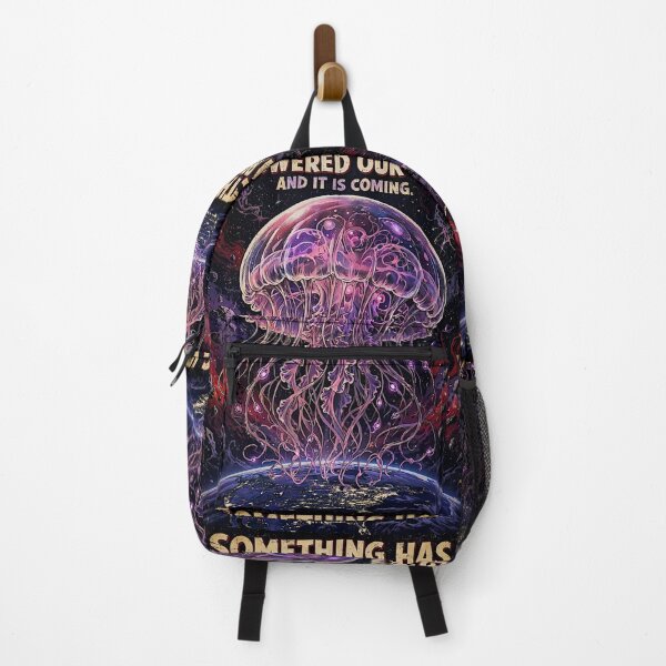 Item preview, Cosmic jellyfish descending from the depths of outer space toward Earth designed and sold by DibujandoPorfa.