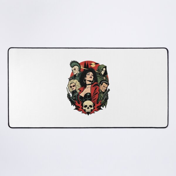 Item preview, Love and Rockets Heroes and Villains Comic Art Design designed and sold by artsyprintslab.