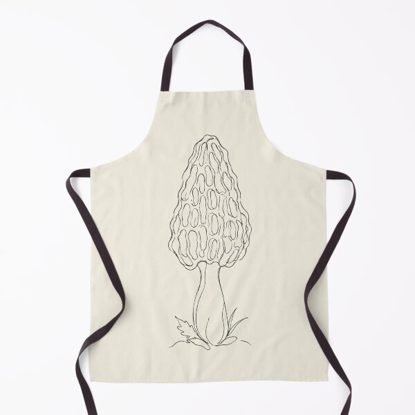 Item preview, Single Morel Mushroom | Minimalist Line Art Print designed and sold by Zaramodo.
