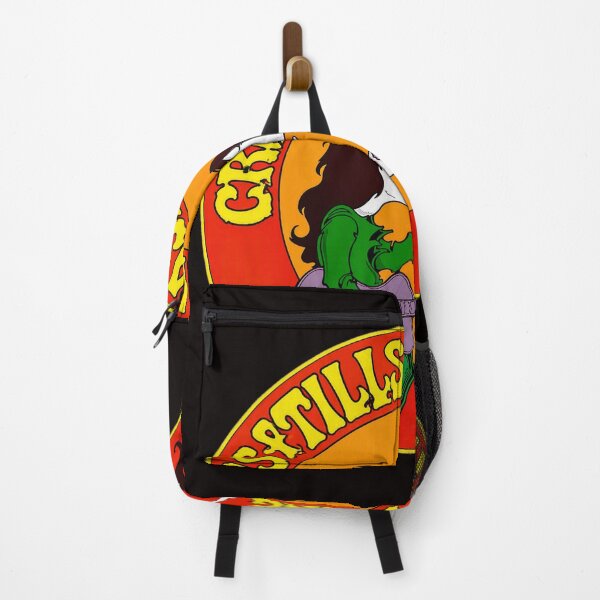 Item preview, Crosby Stills Nash & Young Retro Kissing Guitarists Logo designed and sold by Hector-Studio.