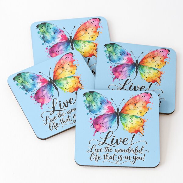 Item preview, Live the Wonderful Life designed and sold by Quote Gallery.