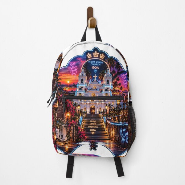 Item preview, Three Kings Church Cansaulim • Faith Culture Goa • Different Paths Same Paradise designed and sold by Goanheartprints.