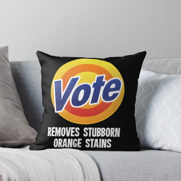 Item preview, Vote Removes Stubborn Orange Stains   Grunge Version  designed and sold by butherxa.