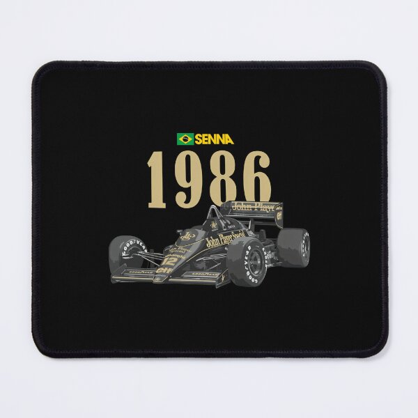 Item preview, Senna 1986 Racing Car Vintage Motorsport Art designed and sold by EMRYOBERTSON.