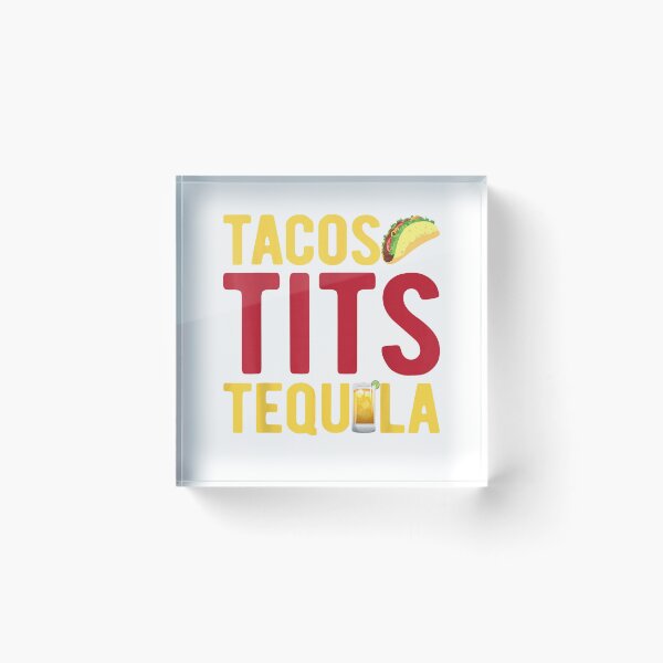 Item preview, Tacos Tits Tequila Funny Drinking Graphic T-Shirt designed and sold by Alan Cruz.