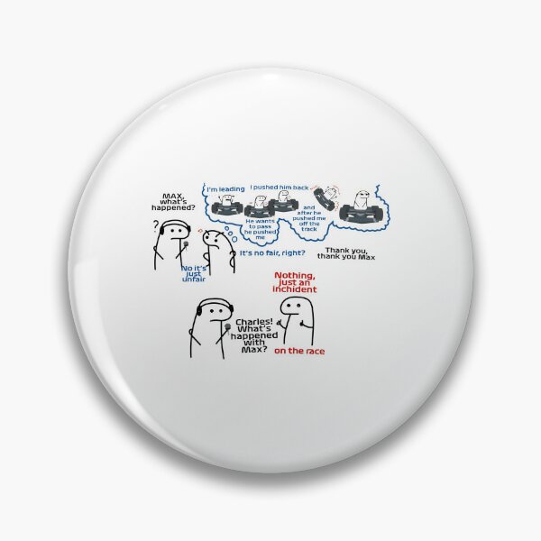 Item preview, Max What's Happened Racing Meme designed and sold by EMRYOBERTSON.