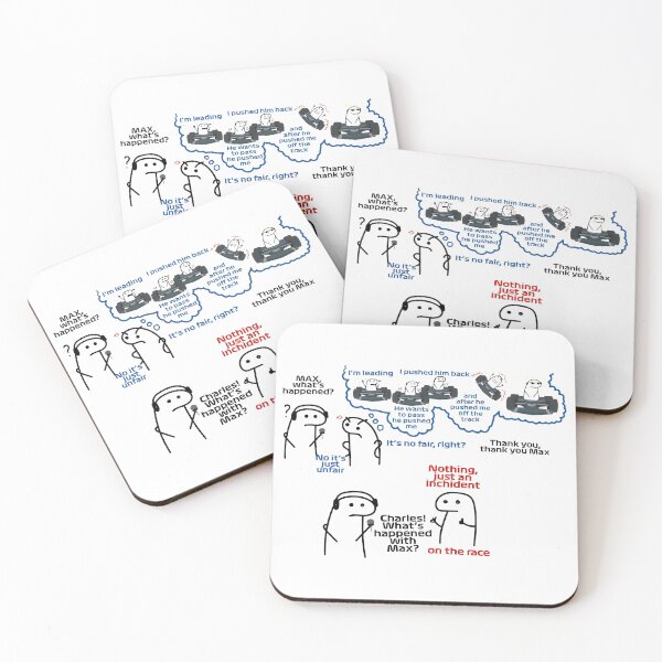 Item preview, Max What's Happened Racing Meme designed and sold by EMRYOBERTSON.