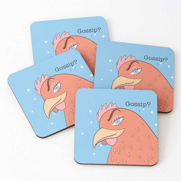 Item preview, Funny gossip hen  designed and sold by My Favorite Store.