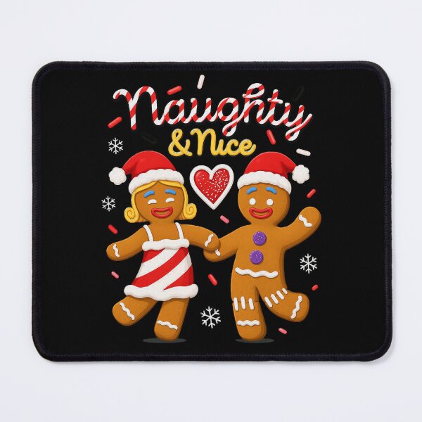 Item preview, Naughty And Nice Gingerbread designed and sold by maynarddaniel.