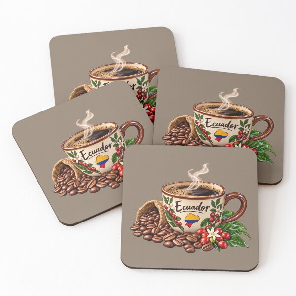 Item preview, Ecuadorian Coffee – Ecuador Coffee Cup & Coffee Beans designed and sold by HO•Designs.