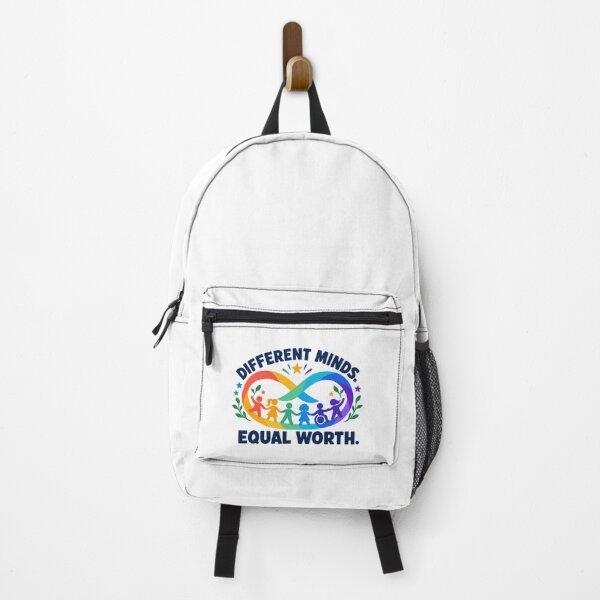 Item preview, Different Minds, Equal Worth – Autism Acceptance T-Shirt designed and sold by NinaCreator.