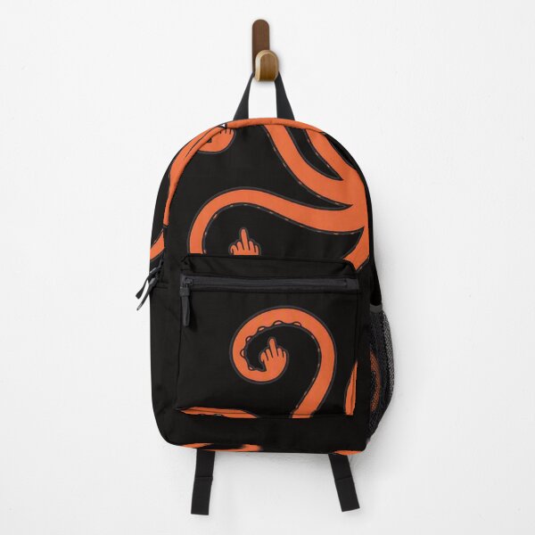 Item preview, Angry Octopus Middle Finger Defiant Marine Life Art designed and sold by WarmTones.