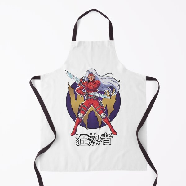 Item preview, Red Zealot Anime Sci-Fi Warrior Cyberpunk Japanese Streetwear Design designed and sold by redkat-4.