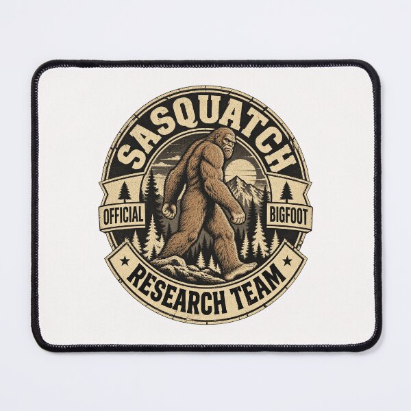 Item preview, Bigfoot Research Team Retro Vintage Sasquatch Men Women designed and sold by JapanAnimeS3.