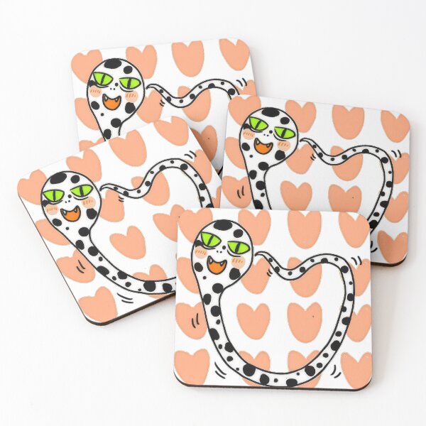 Item preview, Heart Pattern Snake designed and sold by amberwell-snake.