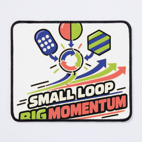Item preview, Small Loop Big Momentum Engine Builder designed and sold by aihrgdesign.