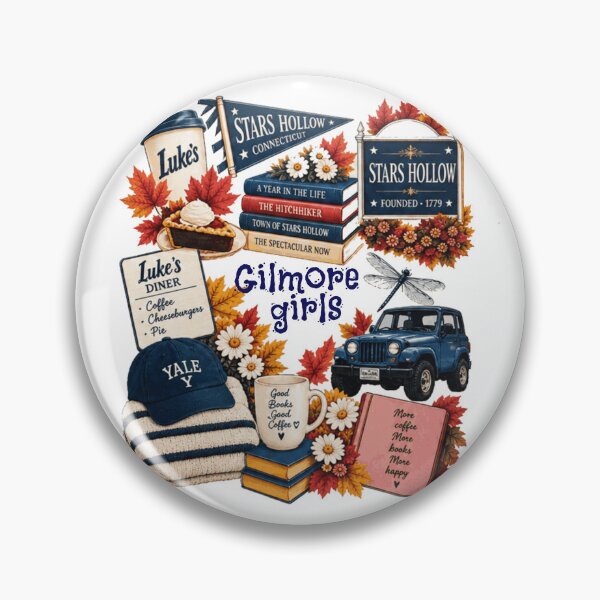 Item preview, gilmore girls sticker pack designed and sold by Essafi  ⭐️⭐️⭐️⭐️⭐️⭐️.