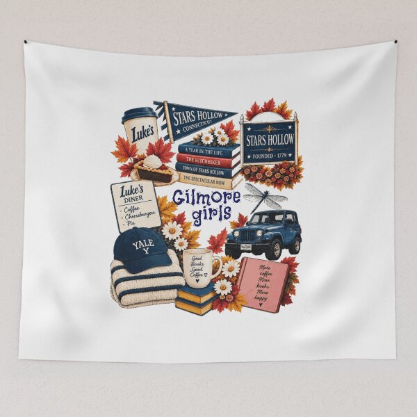Item preview, gilmore girls sticker pack designed and sold by Essafi  ⭐️⭐️⭐️⭐️⭐️⭐️.