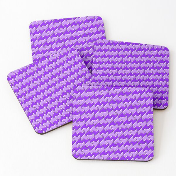 Item preview, Bubble houndstooth, purplely designed and sold by mntimg.