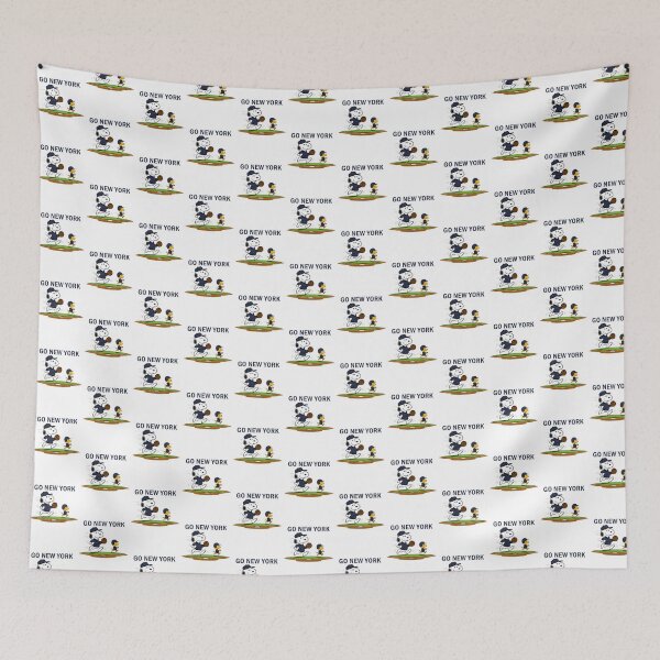 Item preview, Retro Baseball Design Featuring Snoopy and Woodstock Inspired by New York Yankees designed and sold by clockneck.