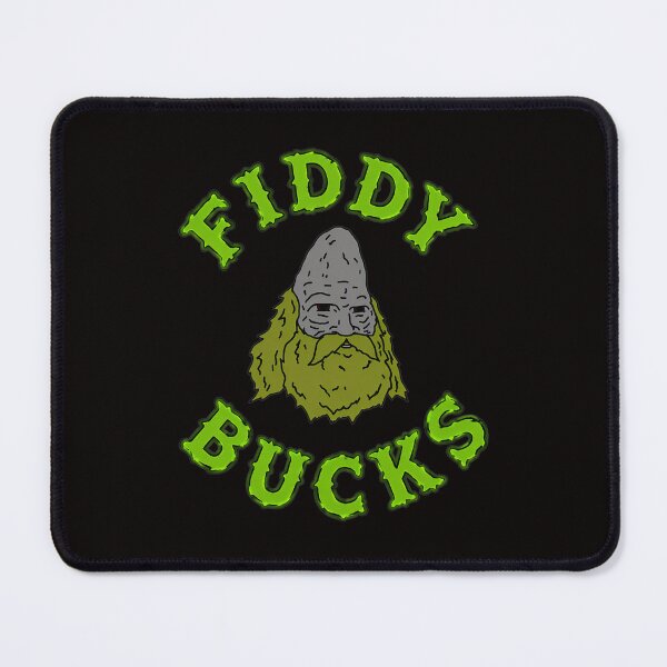 Item preview, Fiddy Bucks Funny Meme Bearded Man Character Art designed and sold by WarmTones.