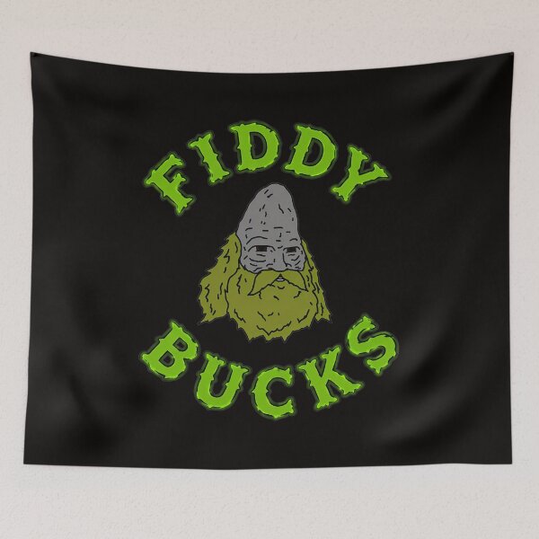 Item preview, Fiddy Bucks Funny Meme Bearded Man Character Art designed and sold by WarmTones.