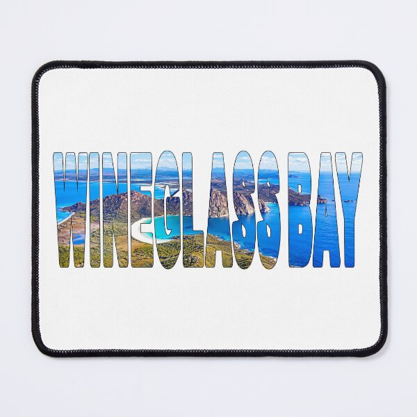 Item preview, WINEGLASS BAY - Tasmania Australia Freycinet National Park High Aerial designed and sold by Adam Gormley.