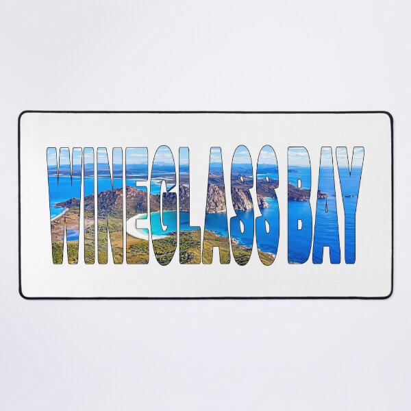Item preview, WINEGLASS BAY - Tasmania Australia Freycinet National Park High Aerial designed and sold by Adam Gormley.