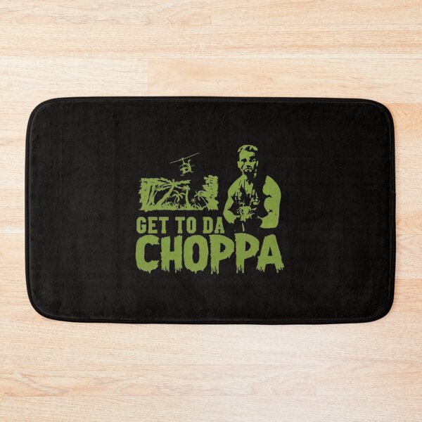 Item preview, Get to Da Choppa Arnold Predator Jungle Movie designed and sold by WarmTones.
