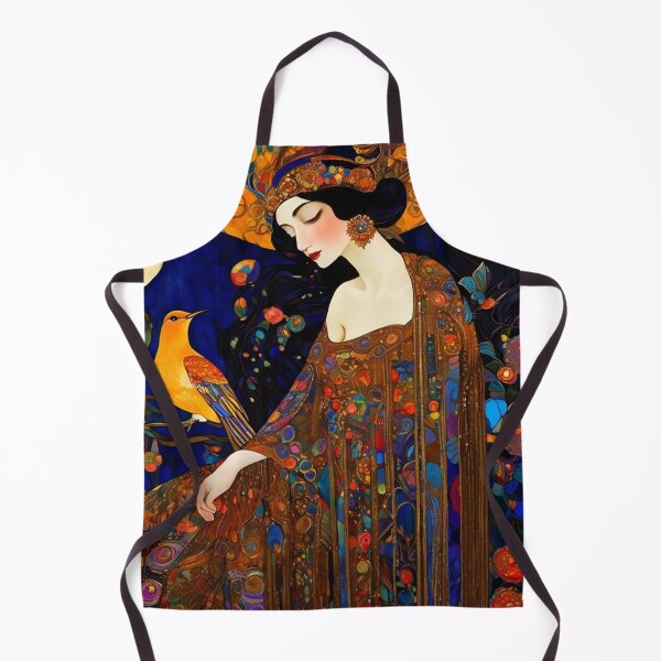 Item preview, Lady With Exotic Birds designed and sold by TheDarkWardrobe.