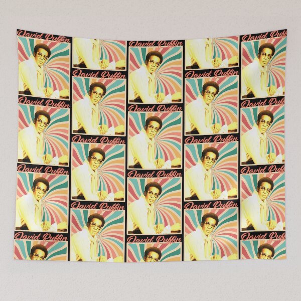 Item preview, David Ruffin Motown Soul Singer Retro Sunburst Graphic designed and sold by Biscuteny.
