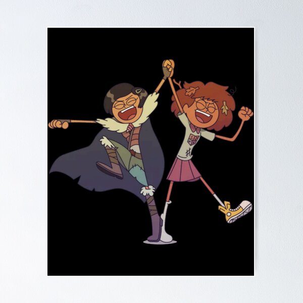 Item preview, Anne and Marcy Amphibias cartoon designed and sold by HAYDENSBORNE.