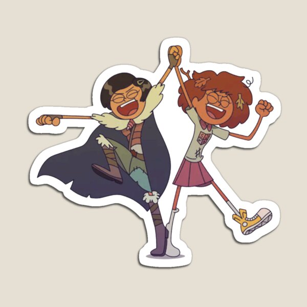 Item preview, Anne and Marcy Amphibias cartoon designed and sold by HAYDENSBORNE.