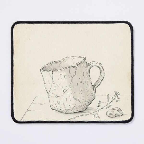 Item preview, Weathered Vessel Study | Wabi-Sabi Minimalist Wall Art designed and sold by Zaramodo.