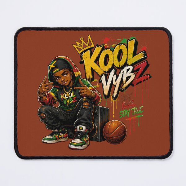 Item preview, Kool Vybz - Stay Cool Stay True Jamaican Street Art Urban Youth Lifestyle designed and sold by digitalbob60.