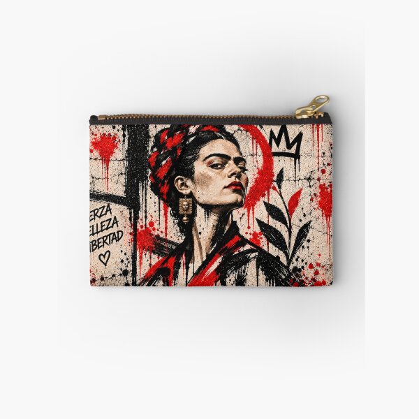 Item preview, Frida Inspired Rebel Graffiti Portrait designed and sold by Qenlo.