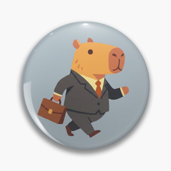 Item preview, Funny Corporate Capybara Wearing Suit Office Humor Art designed and sold by pattman.