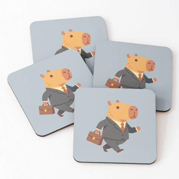Item preview, Funny Corporate Capybara Wearing Suit Office Humor Art designed and sold by pattman.