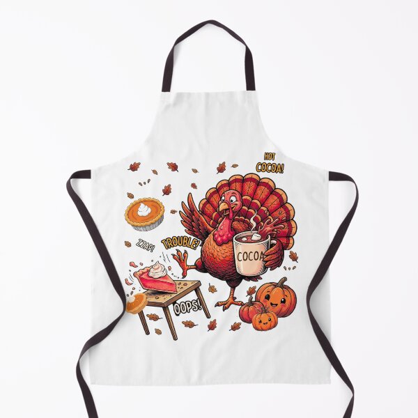 Item preview, Funny Thanksgiving turkey, naughty fall comic designed and sold by VibranPalette.