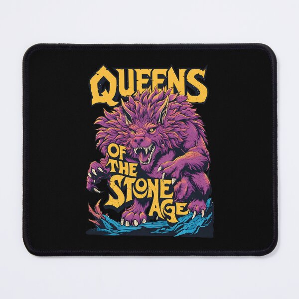 Item preview, Queens of the Stone Age Werewolf Rock Art designed and sold by EMRYOBERTSON.