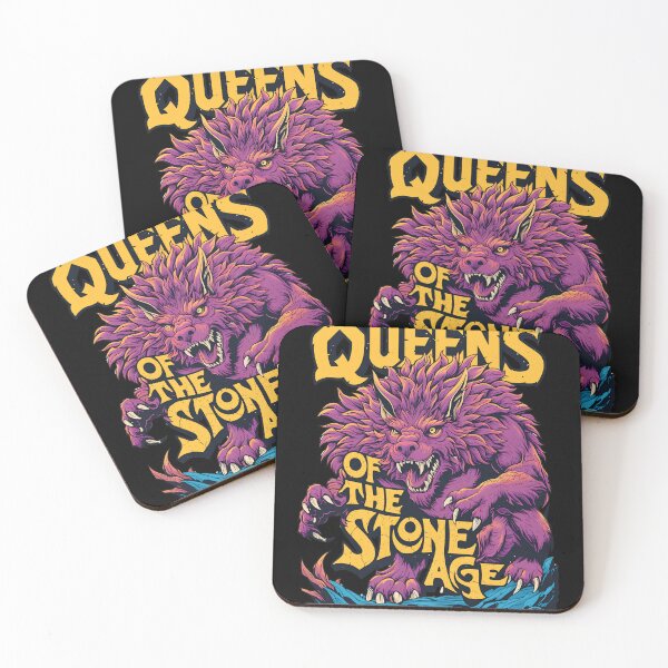 Item preview, Queens of the Stone Age Werewolf Rock Art designed and sold by EMRYOBERTSON.